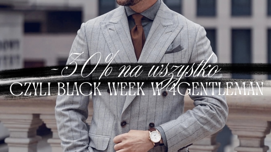 Black Week bez ściemniania... -30% na wszystko!!!
